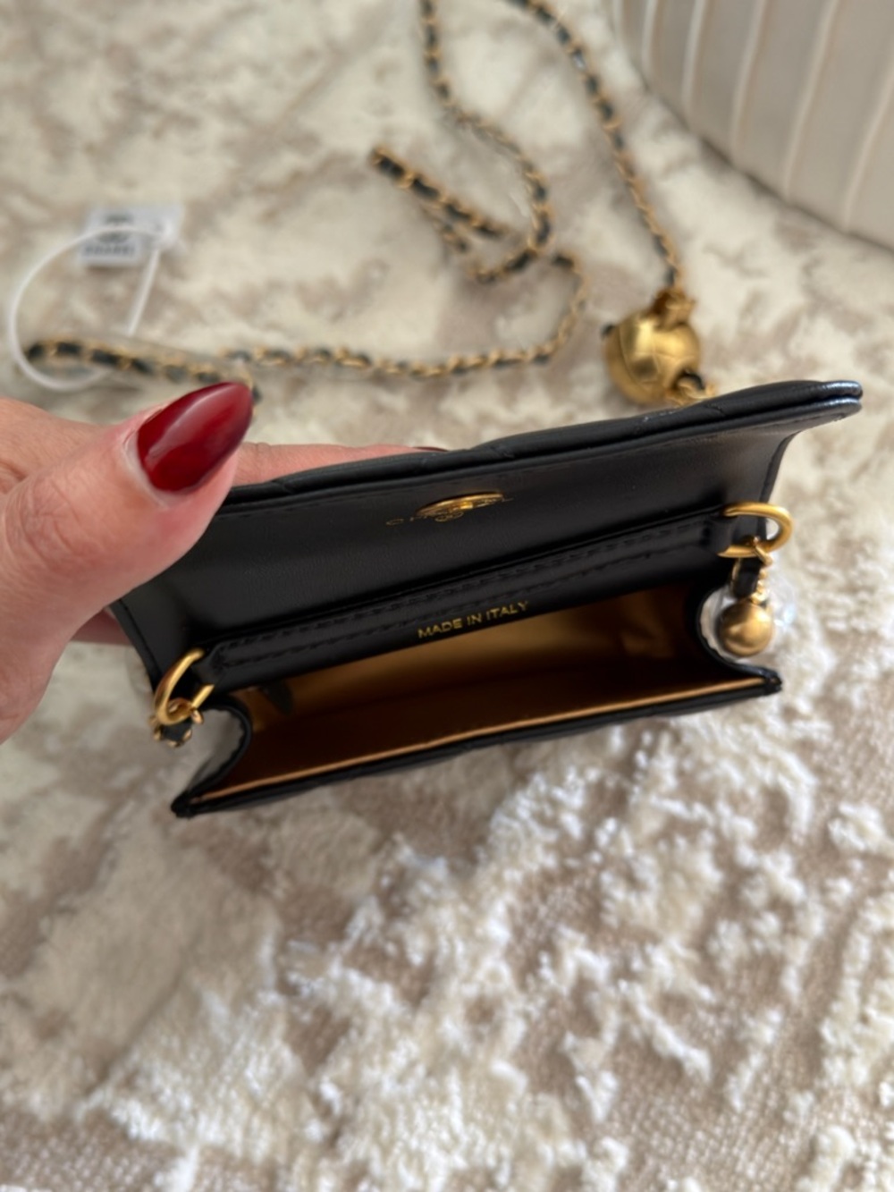 Chanel makeup bag black Mini (5”x4”) - Picture 3 of 3